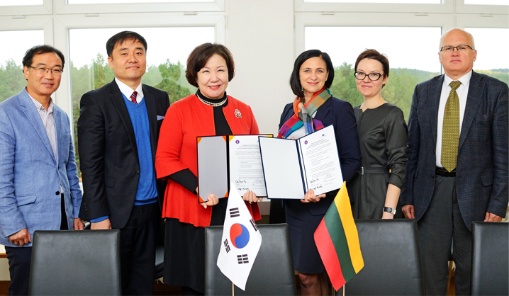 VGTU bendradarbiaus su Pietų Korėjos universitetu